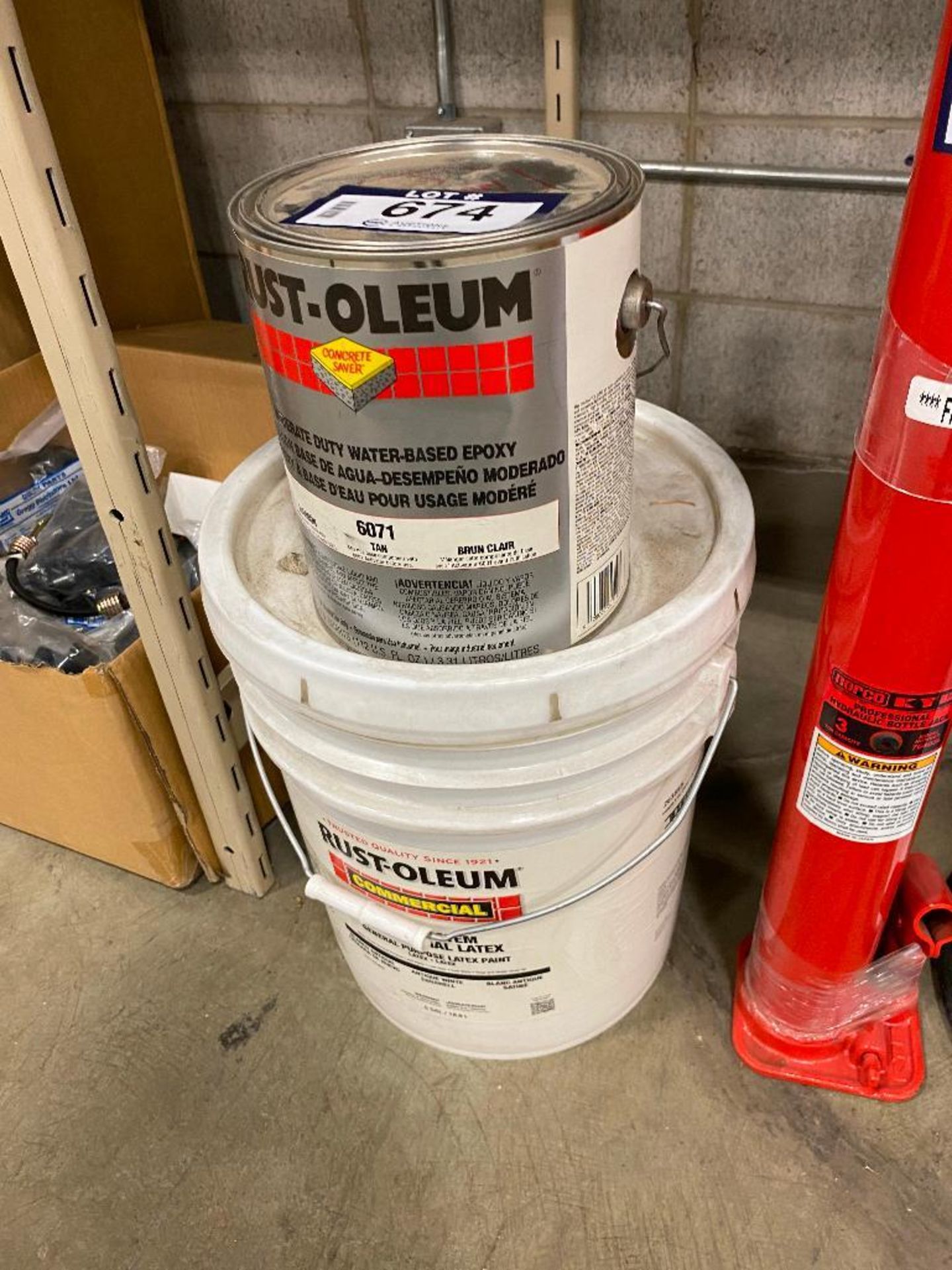 Lot of Rust-oleum Water Based Epoxy and Latex Paint