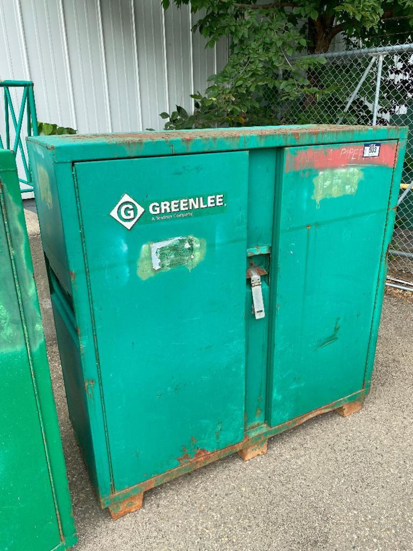 Greenlee 2-Door Job Cabinet