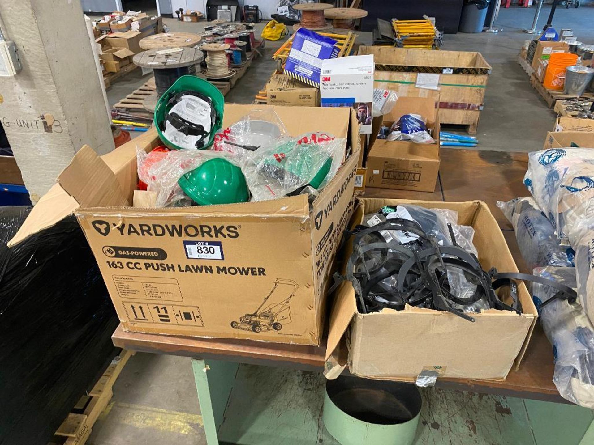 Lot of Asst. Hard Hats, Headgear, etc.