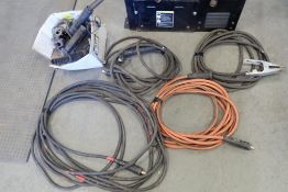 Lot of Asst. Welding Cable and Asst. Parts.