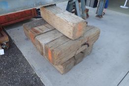 Lot of (9) 8"x8"x36" Dunnage.