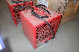 Lot of (2) Marley 482A Single Phase Electric Construction Heaters.