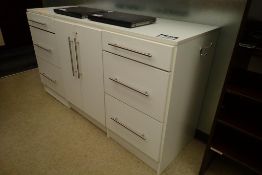 Stationary Storage Cabinet.