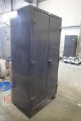 Strong Hold Heavy Duty Storage Cabinet w/Contents.