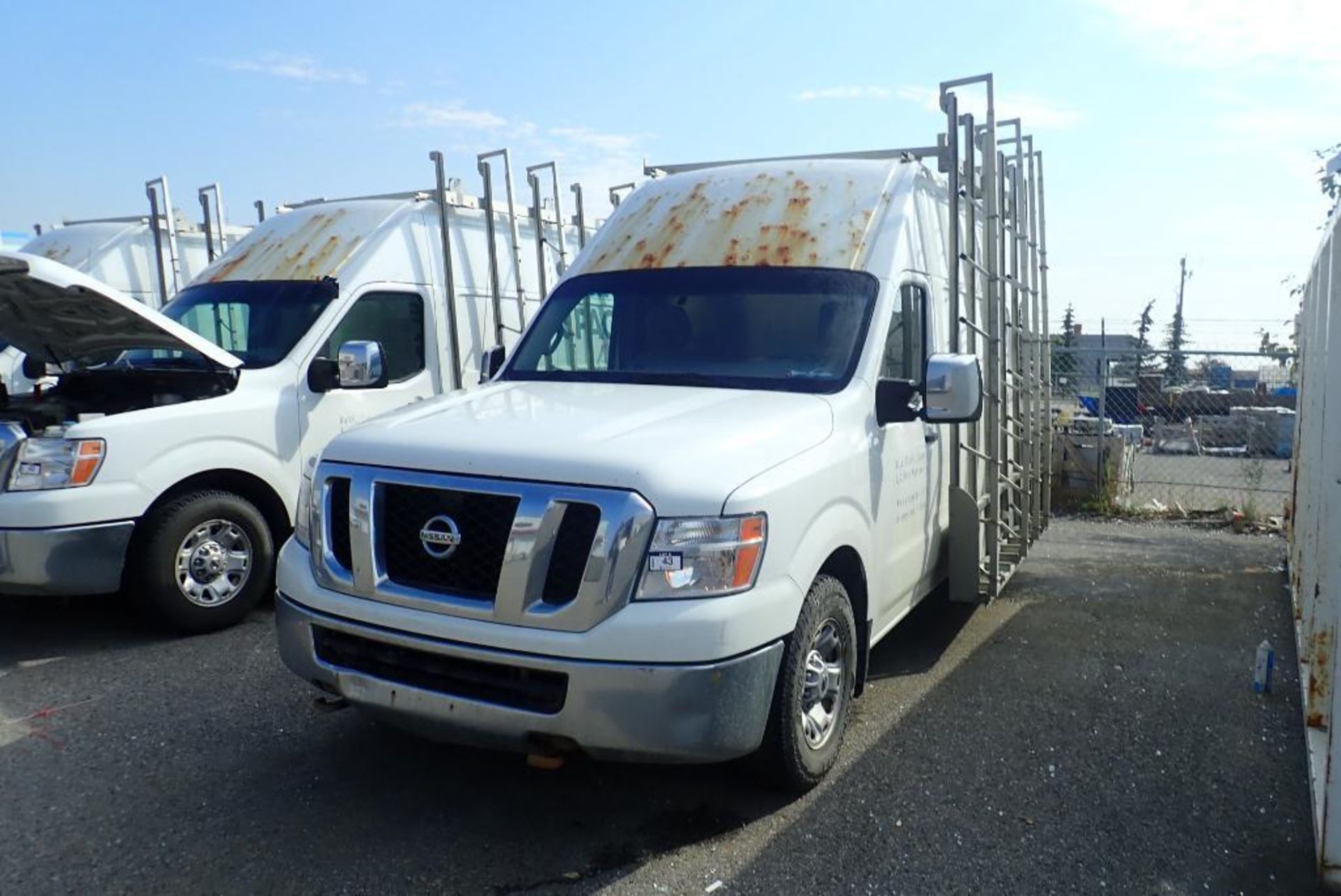 2015 Nissan NV3500 HD High Roof Cargo Van. VIN 1N6AF0LY5FN803271.