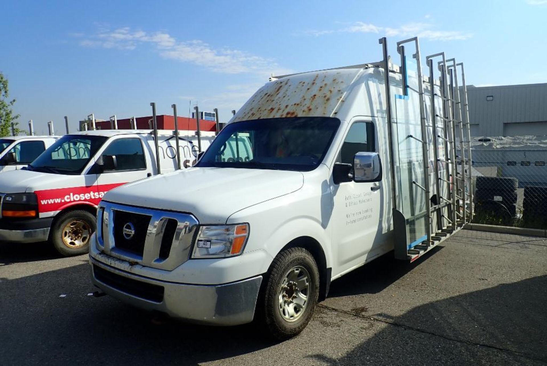 2014 Nissan NV3500HD High Roof Cargo Van. VIN 1N6AF0LY3EN101139.