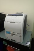 HP Color LaserJet 3600n Printer w/ Asst. Copier Paper.