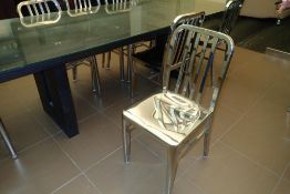 Lot of (7) Metal Chairs.