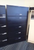 Lateral 5-Drawer File Cabinet.