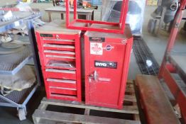 Lot of (2) Ultra Pro Tool Cabinets and Contents.