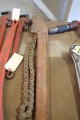 12" Chain Pipe Wrench.