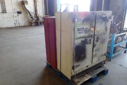 Lot of (2) Flammable Storage Cabinets.