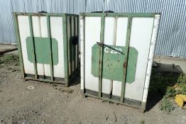 Lot of (2) 550L Totes.