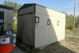 Skidded 12'x8' Shaker Shack.