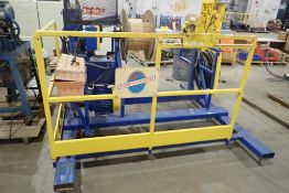 Electric-Over-Hydraulic Skidded Cable Spooler.