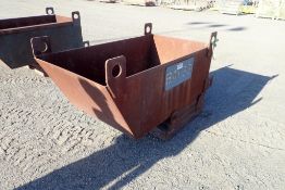 Self-Tipping Forklift Dumpster Bin.