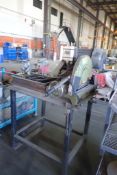 Force Cold Cut Saw w/Infeed Table and Stand.