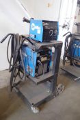 Miller XMT 350 CC/CV Mig Welder w/22A Wire Feeder and Cart **NOTE: REQUIRES REPAIR**