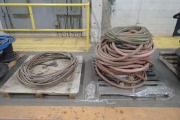 Lot of Asst. Hydraulic Hose and Cable Sling.