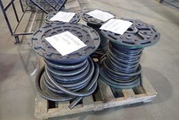 Lot of (4) Partial Spools Heavy Duty Hydraulic Hose.