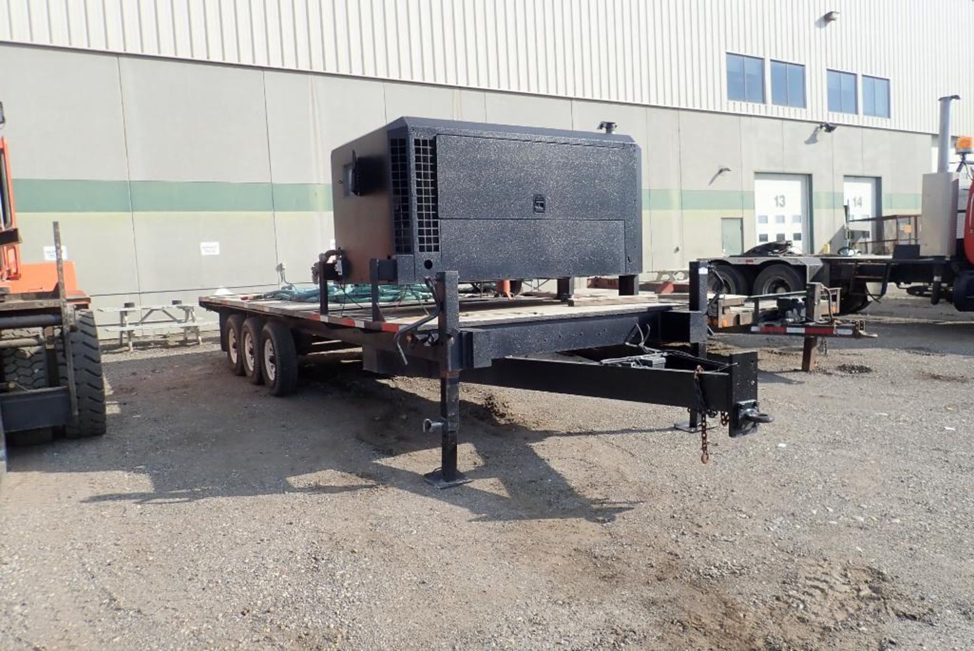 Tridem Axle Sandblast Trailer. VIN NVSN. - Image 2 of 11