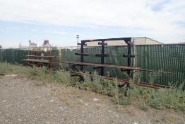 Lot of (2) Double Sided Cantilever Racks w/Asst. Pipe.