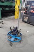 Lot of Barrel Cart w/Diaphragm Pump.