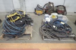 Lot of (2) Pallets Asst. Wire, Cable, Cable Reels, etc.