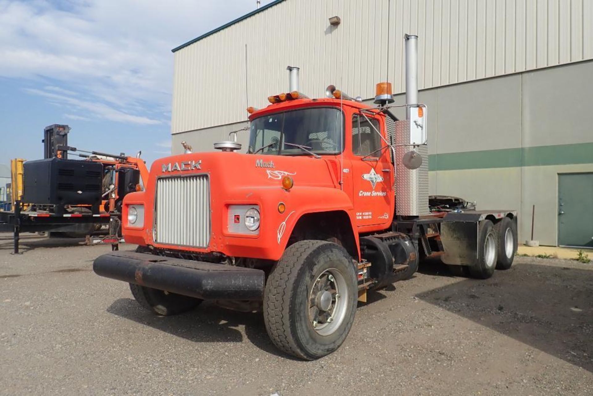 1979 Mack RD6 Tandem Axle Truck Tractor. VIN RD 685 S 7339.