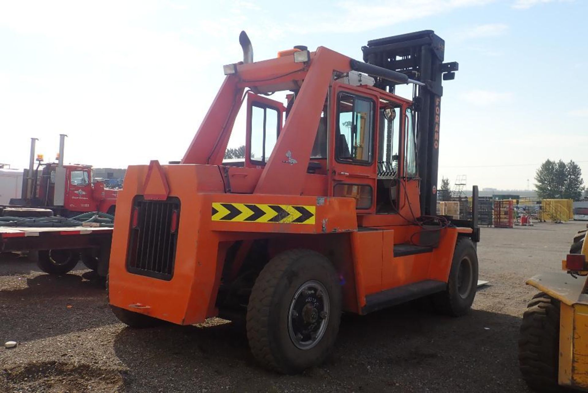 Forano F-355 Heavy Duty 35,500lbs Capacity Diesel Forklift. SN CE3550190010106. - Image 3 of 14