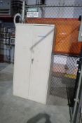 Lot of (2) Metal Storage Cabinets.