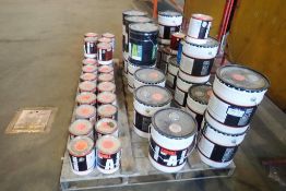 Lot of Asst. 5-Gallon and 1-Gallon Pails Endura Paint.