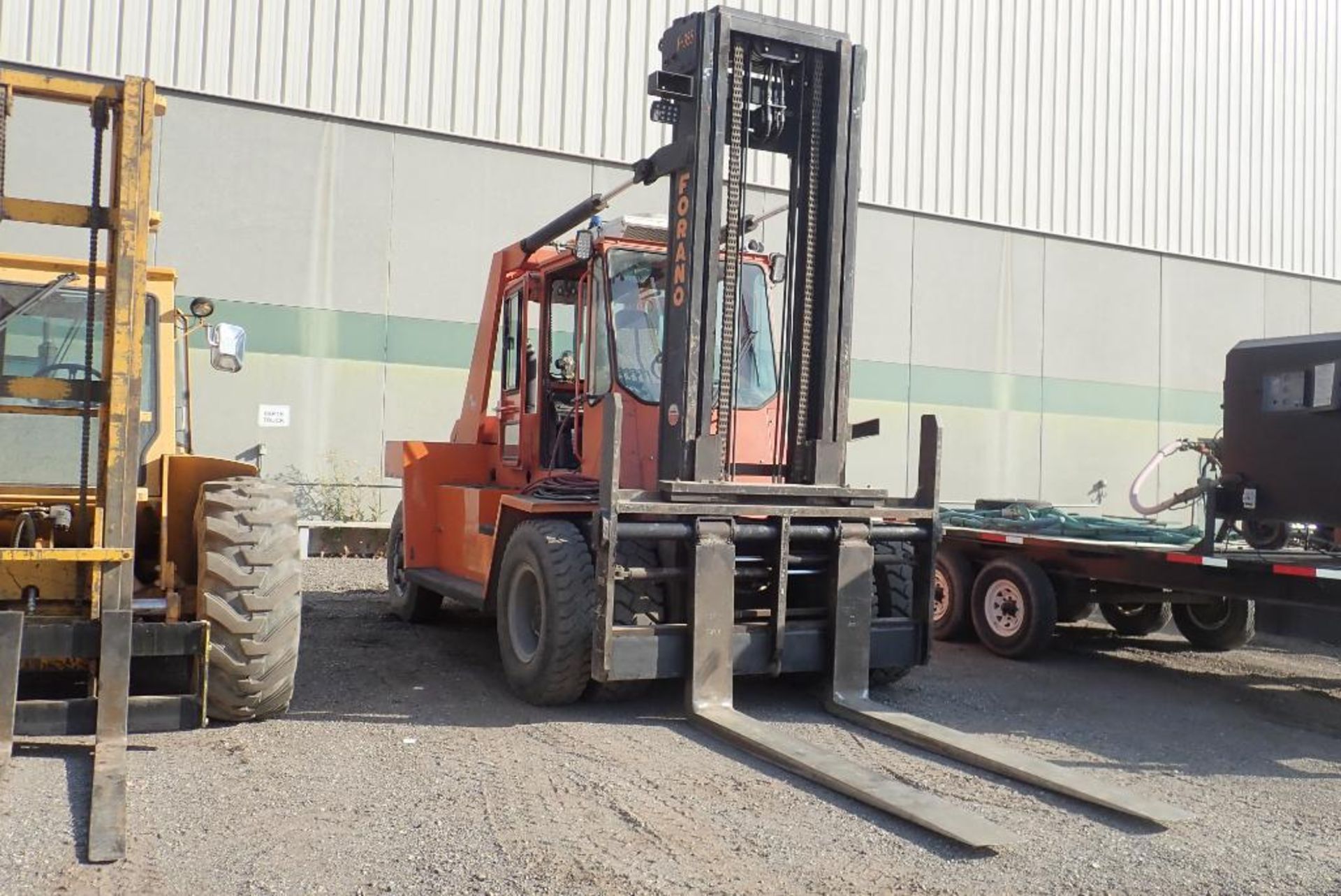 Forano F-355 Heavy Duty 35,500lbs Capacity Diesel Forklift. SN CE3550190010106. - Image 2 of 14