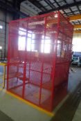 6'x50"x8' Lockout Cage w/Lifting Lugs.