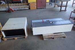 Lot of (3) Employee Lockers and Lateral 3-Drawer File Cabinet.