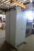 Lot of (2) Metal Storage Cabinets.