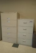 Lot of (2) Lateral File Cabinets.