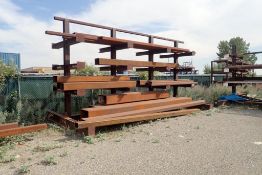 Double Sided Cantilever Rack w/Asst. Tubular Steel.