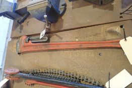 Ridgid Heavy Duty 48" Pipe Wrench.