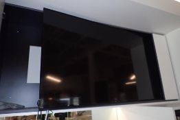 Vizio 65" Flatscreen Television w/Swivel Wall Mount and Remote.