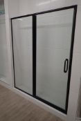 Glass 58"x69" Left Hinge Door Shower Enclosure.