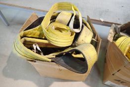 Lot of Asst. Nylon Lifting Slings.