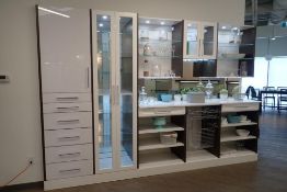 Kitchen/Pantry Storage Unit Display.