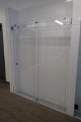 Glass 63"x79" Sliding Door Shower Enclosure.