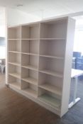 3-Section Shelving Unit.