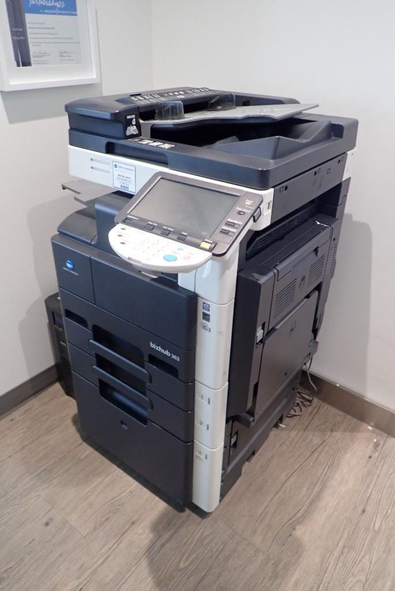 Konica Minolta Bizhub 363 Multi-Function Photocopier w/APC 2200 UPS.