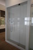 Glass 58"x90" Right Hinge Door Shower Enclosure.