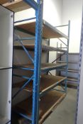 (1) Section Pallet Racking 7'x36"x10' w/Decking.