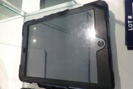 Apple iPad w/Case- **NOTE: NO POWER CORDS OR PASSWORDS/CODES AVAILABLE**