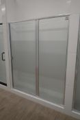 Glass 58"x69" Right Hinge Door Shower Enclosure.